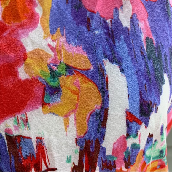 •Stitch Fix Brixon Ivy• Floral Sleeveless Top - Sm - Picture 5 of 7